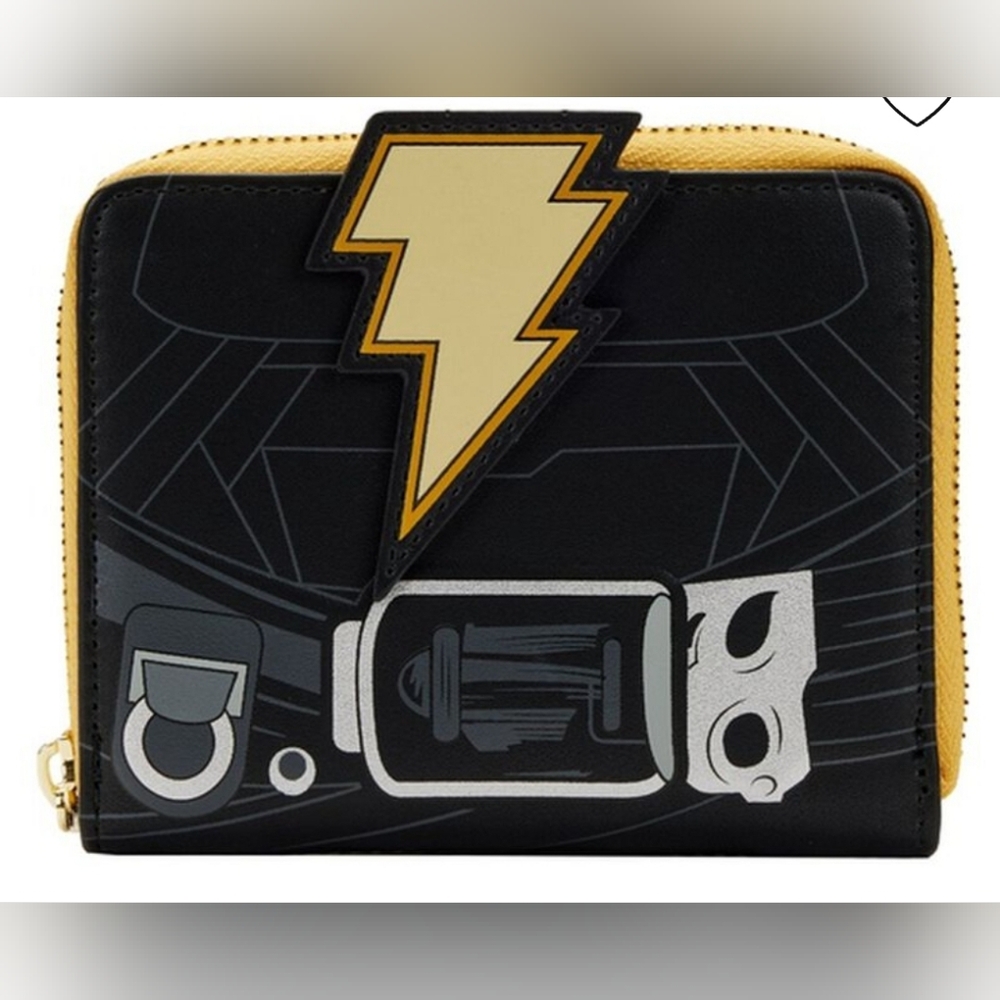DC COMICS Black Adam Glow In The Dark  Cosplay Zip Around Wallet New